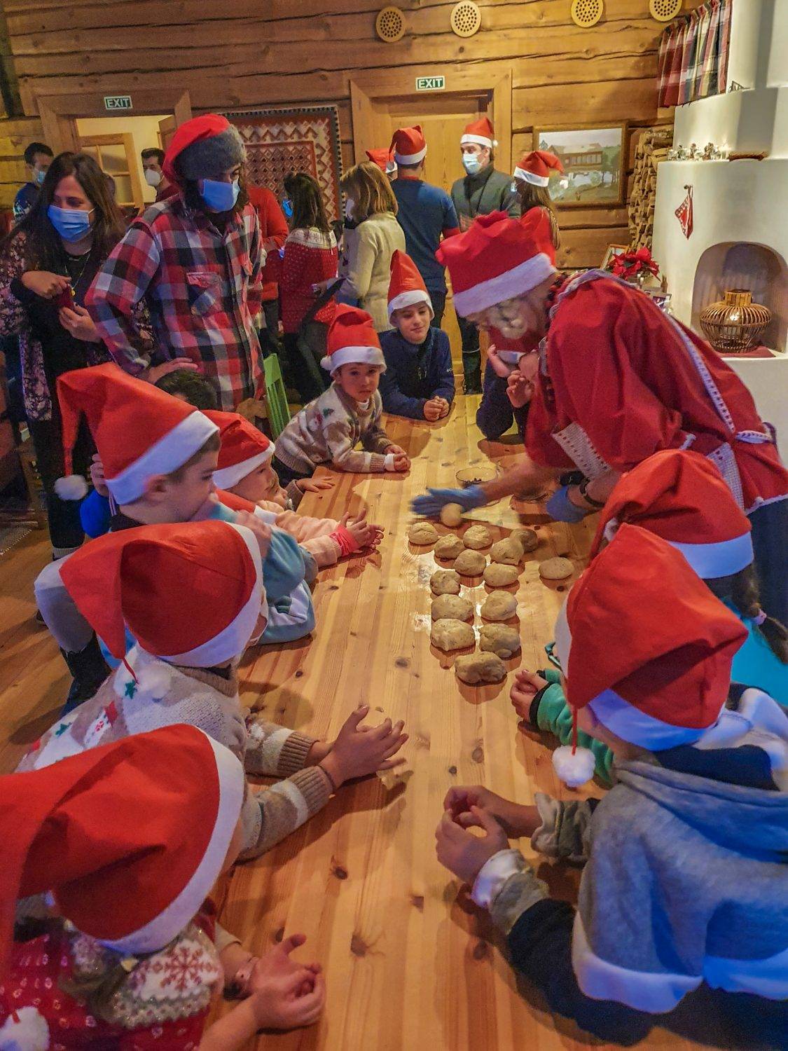 Haciendo galletas con Joulumuori