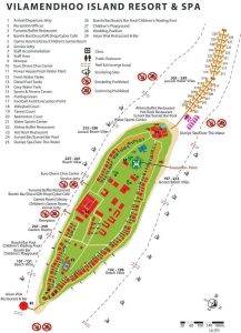 El mapa del Vilamendhoo Island Resort & Spa